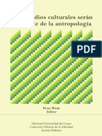 Los Estudios Culturales Seran La Muerte de La Antropologia PDF