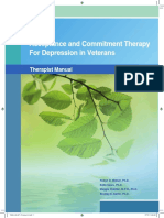 ACT D Therapist Manual PDF