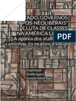 Estado e Governos Pós Neoliberais