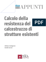 Resistenza Del Calcestruzzo Di Strutture Esistenti PDF