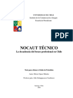 Nocaut Técnico La Decadencia Del Boxeo Profesional en Chile PDF