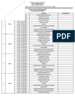 Jadwal Yayasan Pondok Pesantren