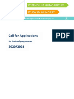 3 PHD Call For Applications 2020 2021 PDF