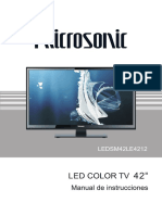 Televisor LED Smart 42 Mod. LEDSM42LE4212 LEDSM42LE4212 PDF