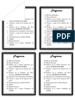 Programa de Imposicion de Cordones