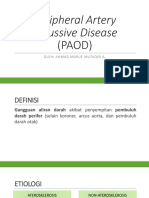 Peripheral Artery Oclussive Disease (PAOD)