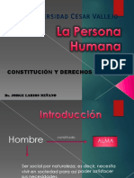 LA PERSONA HUMANA y DIGNIDAD HUMANA