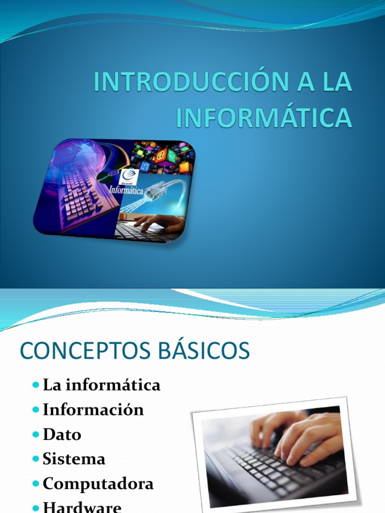 Introduccion A La Informatica | PDF | Hardware de la computadora ...
