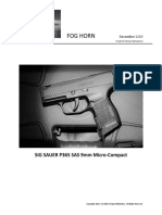 SIG SAUER P365 SAS - the ultimate deep concealment defensive CCW pistol
