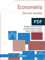 ECONOMETRIA Ejercicios PDF