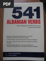 541 Albanian Verbs 541 Albans PDF | PDF