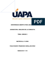 Analisis de Conducta 2