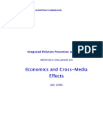 Integrated Pollution Prevention and Control Reference Document on Economics and Cross-Media Effects