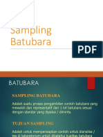 Sampling Batubara