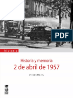 Historia y Memoria. 2 de Abril de 1957 - Pedro Milos