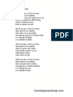Letra Noche de Paz PDF