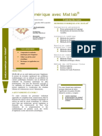 Analyse Matlab PDF