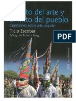 ESCOBAR, T. - El-Mito-Del-Arte-y-El-Mito-Del-Pueblo. Cuestiones Sobre Arte Popular PDF