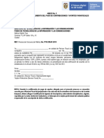 Anexo No. 5 - Certificación de Cumplimiento Del Pago de Contribuciones Y Aportes Parafiscales - Por TIC Mujer PDF