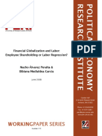 Financial Globalization and Labor - Employee Shareholding or Labor PDF