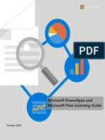 PowerApps and Flow Licensing Guide Oct 2019