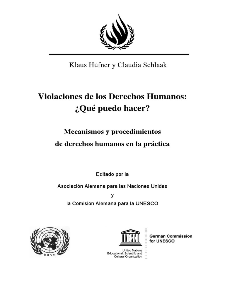 Mecanismos de Derechos Humanos en la ONU | PDF | Naciones Unidas ...