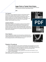 Assessment of Trigger Point or Tender Point Chains