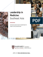 Harvard Medical School Leadership in Medicine - Southeast Asia Program PDF