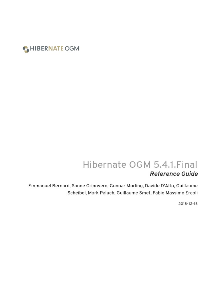 Hibernante | PDF | No Sql | Databases