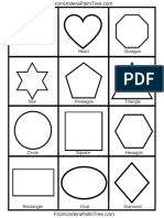 Shapes Printable PDF
