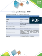 Presentación Del Curso Agroclimatología