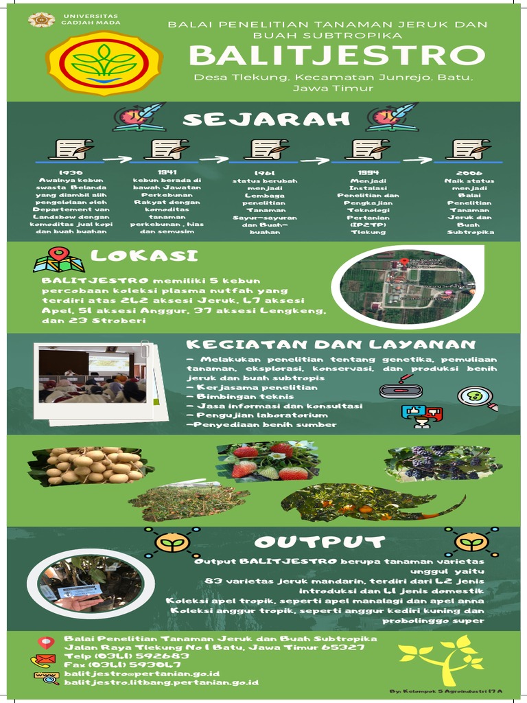 Infografis Balitjestro Malang | PDF | Sains & Matematika
