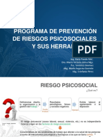 2019 - Uio - Taller Presencia - Programa de Prevención de Riesgos Psicosociales PDF