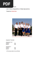 Download Yr2 Holiday Reps Ass by Claudia Maris SN43885508 doc pdf