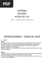 Revisão-Aulas 32 e 33