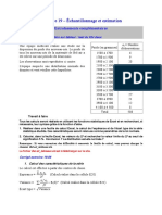 CDChapitre 19 - Échantillonnage Et Estimation - ExerComp PDF