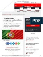 18 Universidades Portuguesas Aceitam o Enem PDF