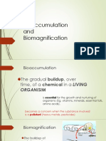 Bioaccumulation and Biomagnification: The Gradual Buildup of Pollutants