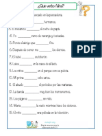 Que Verbo Falta PDF