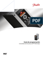 Guía de Programación Convertidor de Frecuencia VLT® HVAC Basic PDF