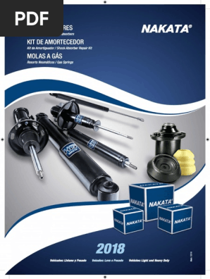 Nakata Catalogo Amortecedores Kit Amortecedor e Mola Gás