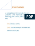 Cuestiones Probatorias PDF