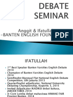 Debate Seminar BDC