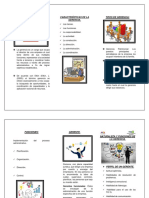 Triptico Naturaleza y Funciones de La Gerencia.