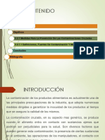 Medidas de prevención contaminación cruzada alimentos