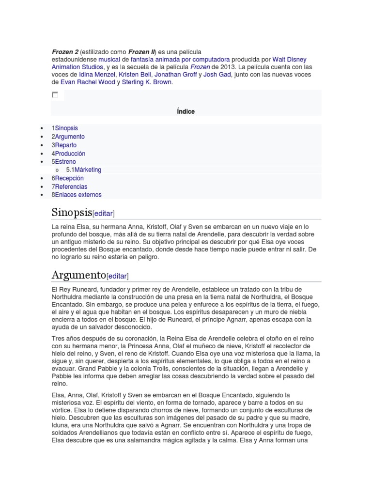 Aventura Mágica en Frozen 2 | PDF | Novela negra, policíaca y suspenso, image size:768x1024