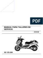 Piaggio x8 125 2004-2006 ZAPM36300, ZAPM36200 Esp PDF