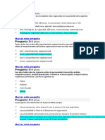 Quiz 1 Comportamiento Organizacional