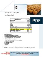 Receta (Ponqueindustrial) Ultramix PDF