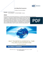Heat Transfer in Horizontal Falling Film Evaporators PDF